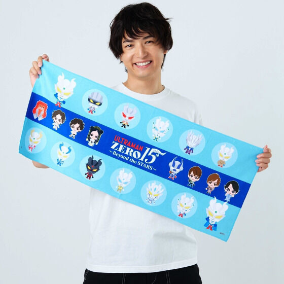 218349 Pbandai 預訂 2024/11月 ウルトラマンゼロ　15th　フェイスタオル