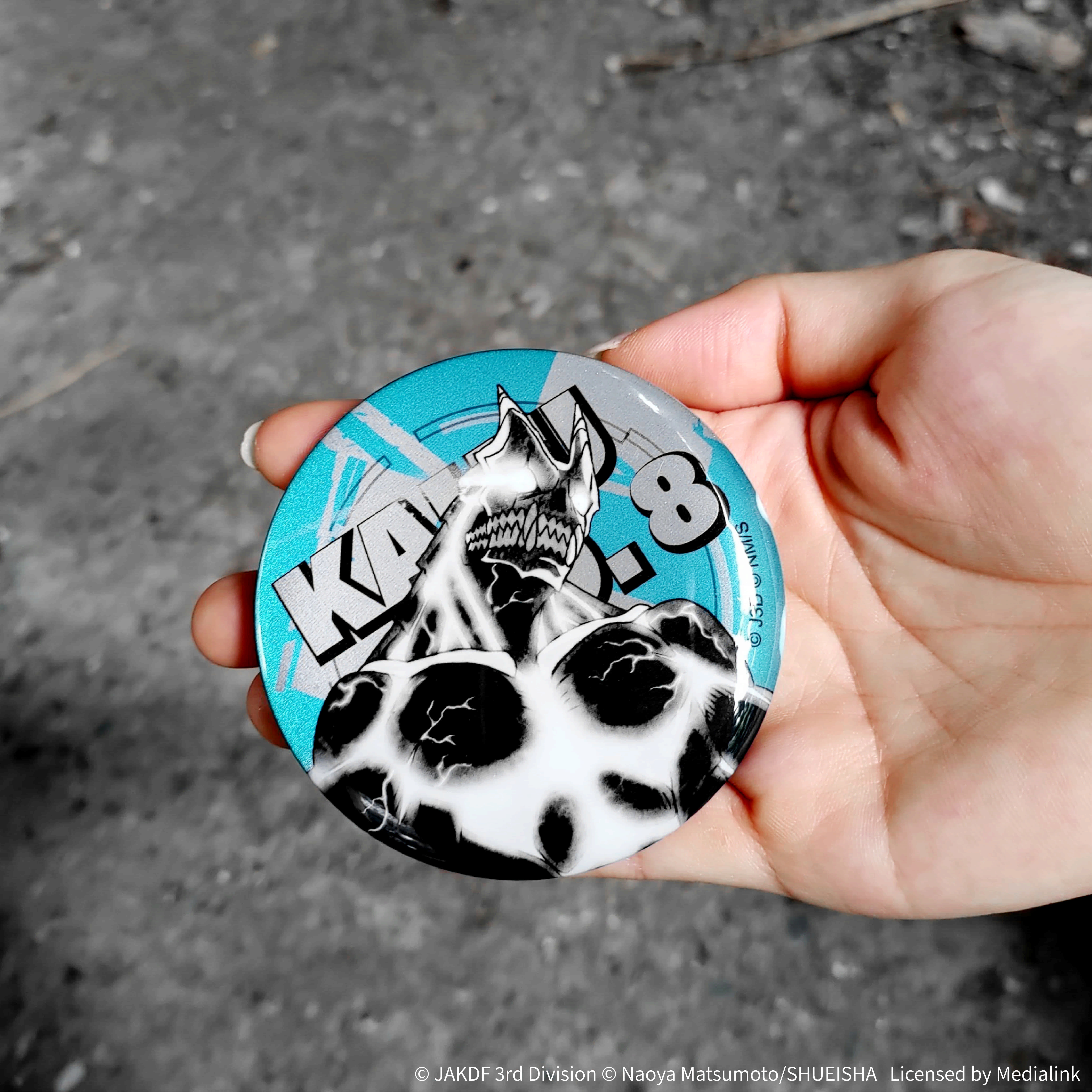 怪獸8號-反光胸章-怪獸８號