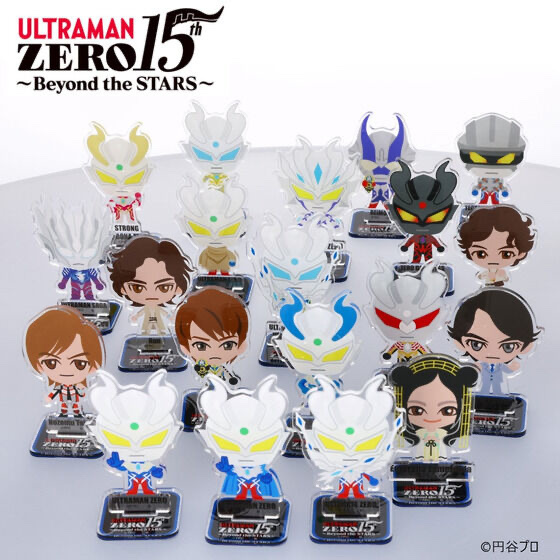 236228 Pbandai 預訂 2025/10月 ウルトラマンゼロ　15th　デフォルメ　アクリルスタンド（全20種）