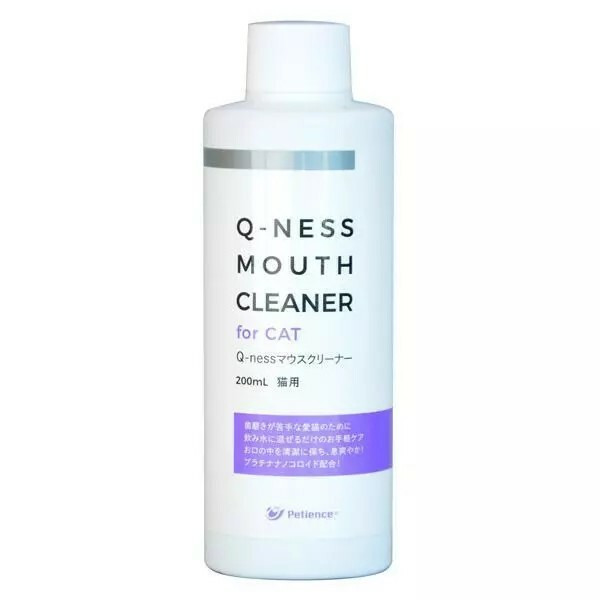 【Q-ness Mouth Cleaner】 犬貓用 寵物漱口水200ml