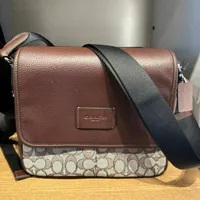 [S] COACH CE534 SPRINT MAP BG LTR SI,SV/OAK/MAPLE, 196395405350 (SCO975)