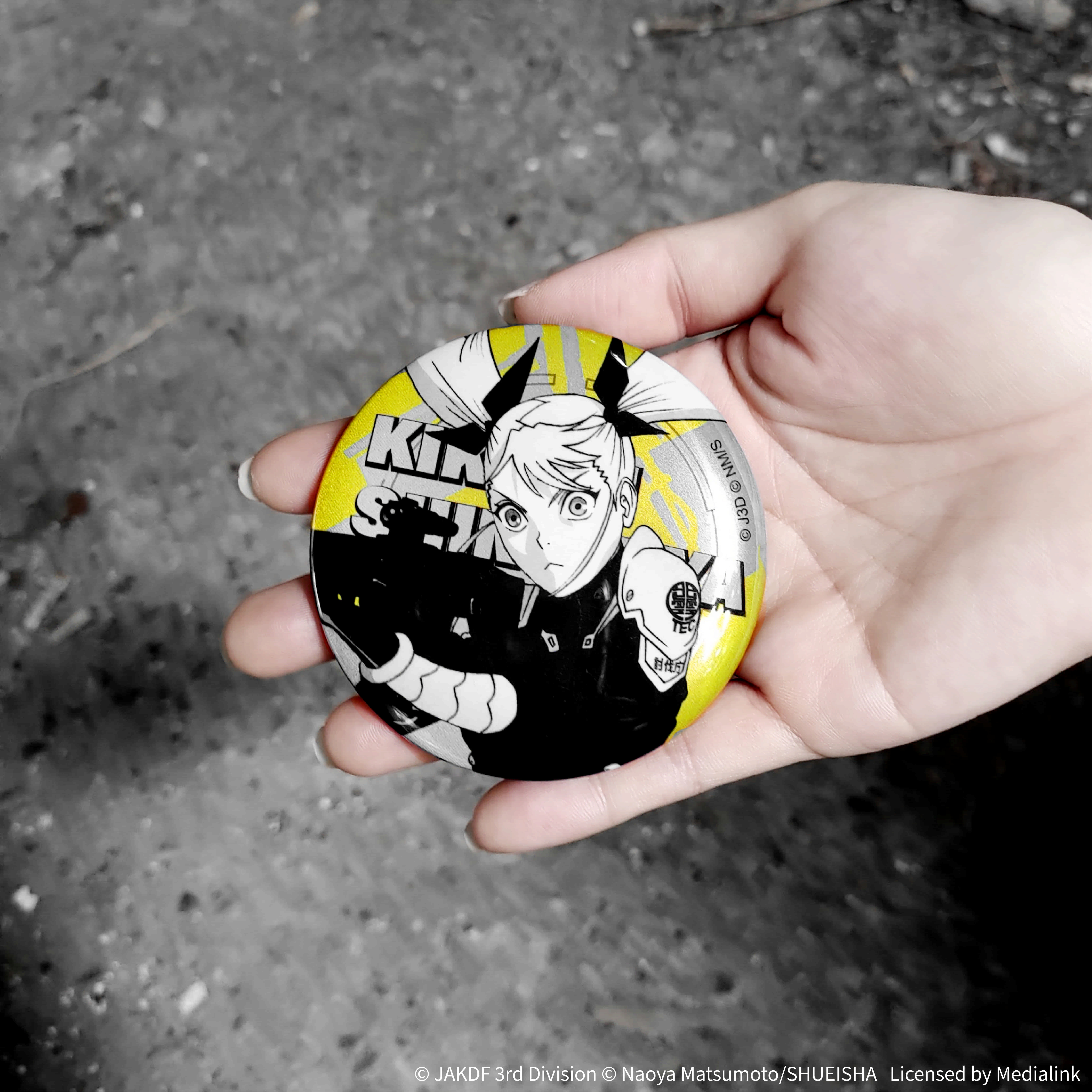 怪獸8號-反光胸章-四之宮琪歌露