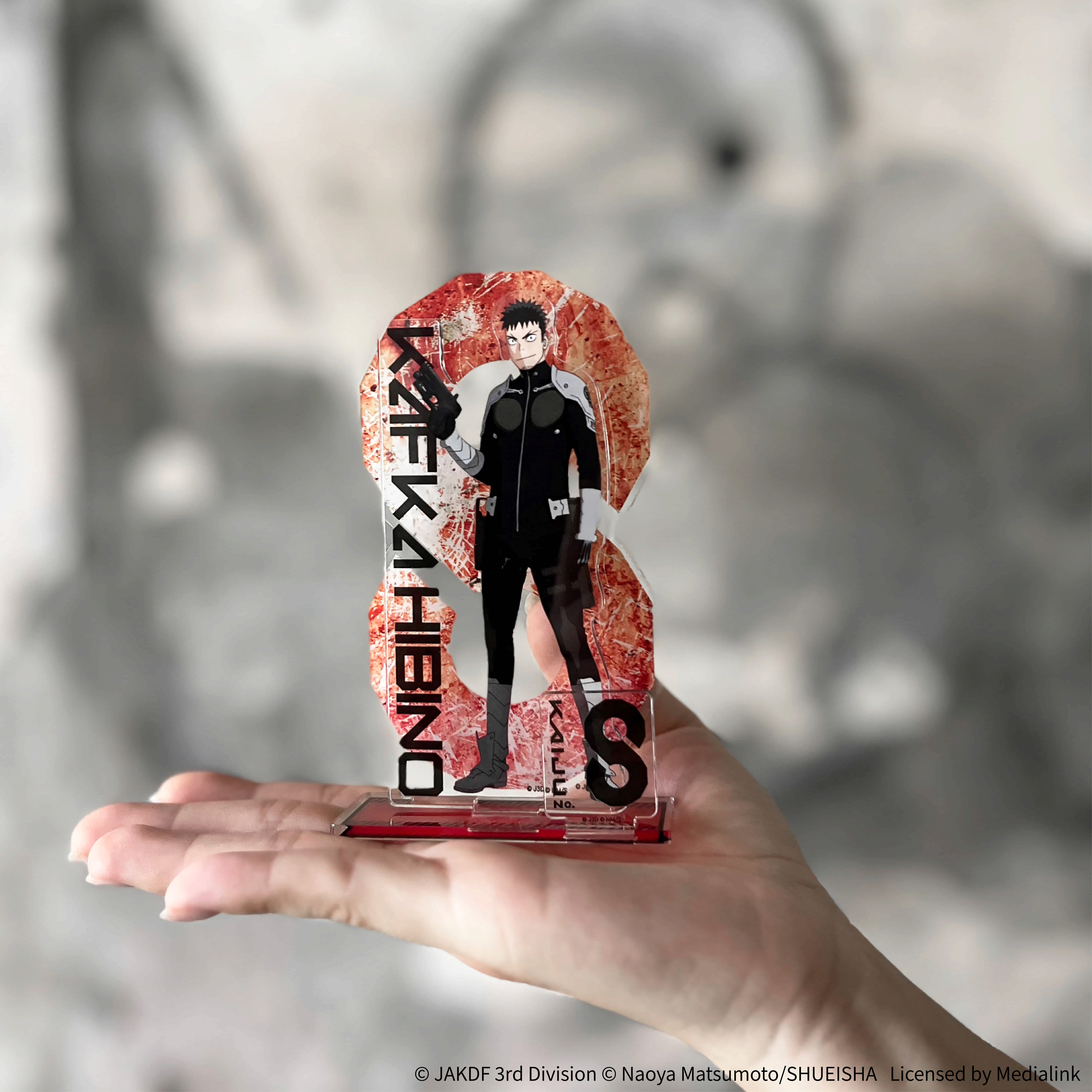 怪獸8號-壓克力立牌-日比野卡夫卡