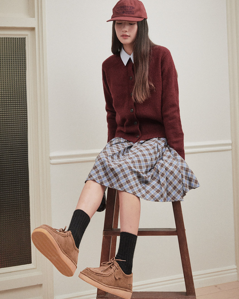 MACMOC Kanga Heart Lovely Natural Leather Moccasin Loafer (3cm)