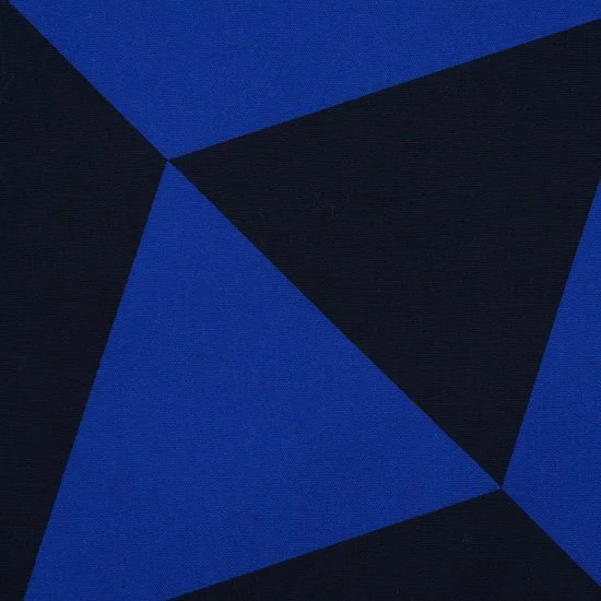 Donny Grafiks 設計幾何手巾＿皇家藍