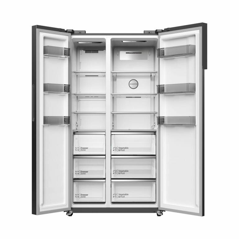 日立 Hitachi  HR-SN9552D‧變頻對門式雪櫃‧525公升-香港行貨-原廠5年全機及10年壓縮機保養‧