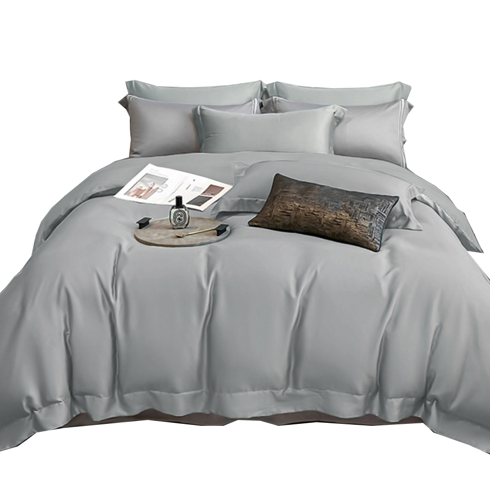 【藍貓Blue cat】100支天絲膠原蛋白床包+兩用被套組