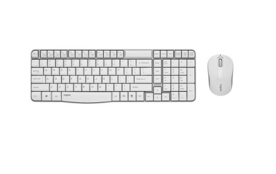 * Rapoo (X1800S-B) 2.4G Wireless Desktop 防淺水結構 香港行貸
