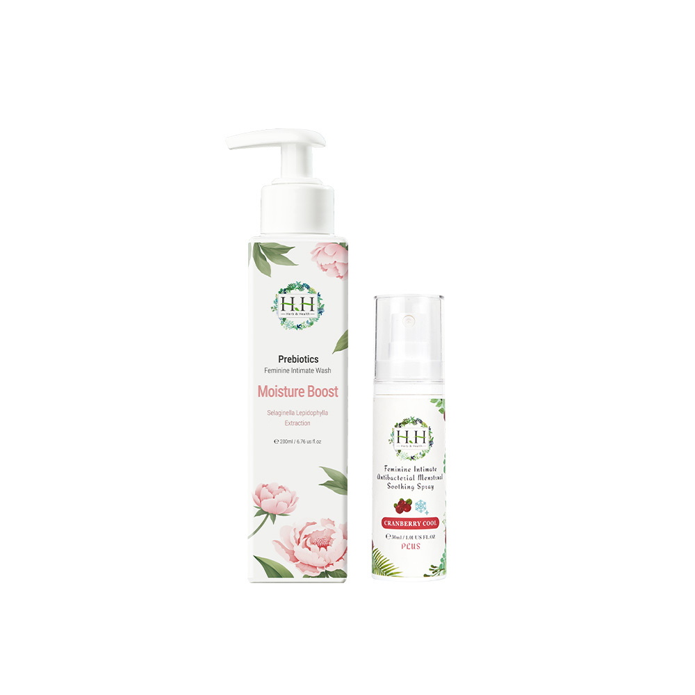 HH Intimate Antibacterial Wash(200ml) + Cranberry Cool Spray(30ml)