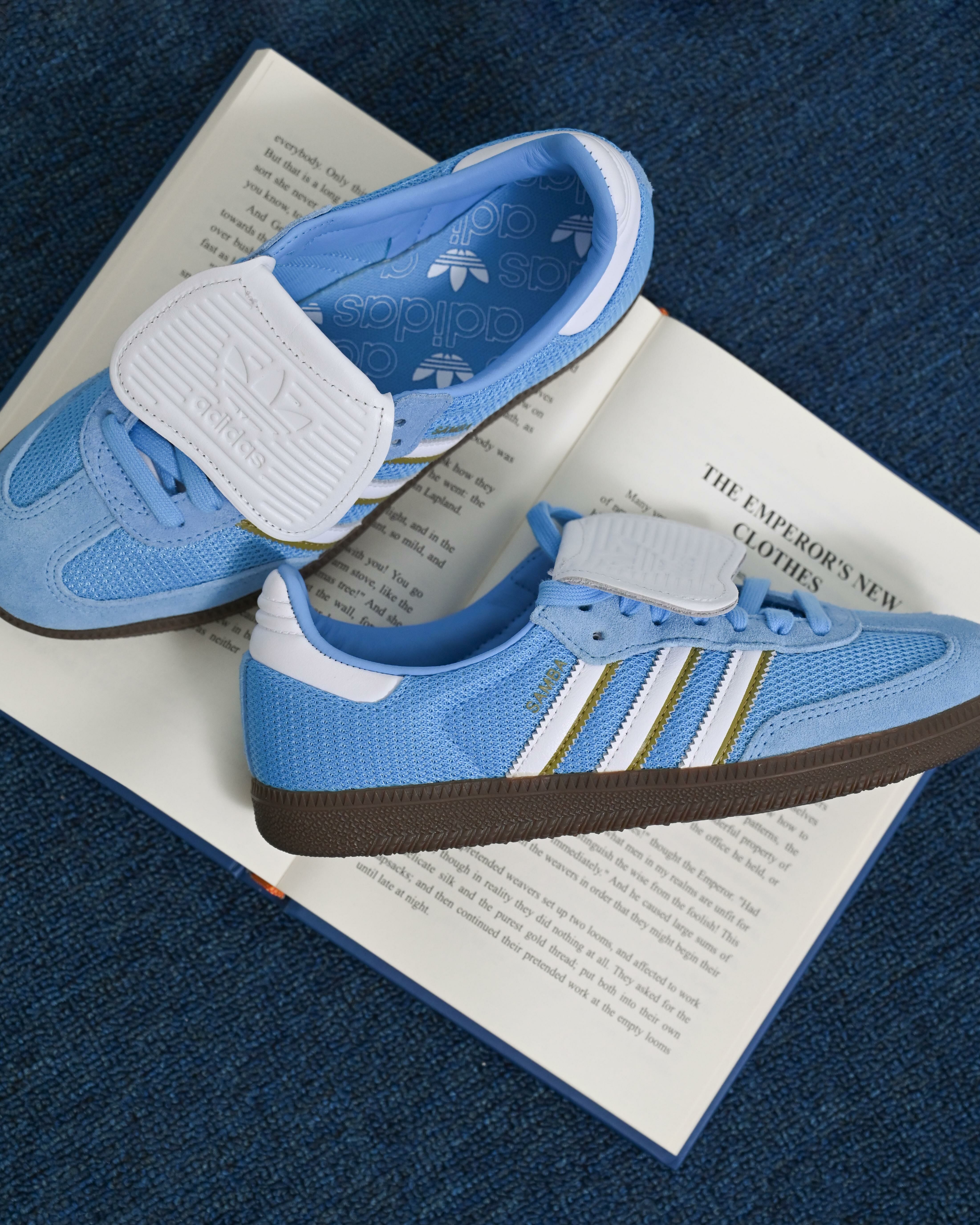 【零碼】ADIDAS SAMBA LT 冰藍蘇打 IE9170