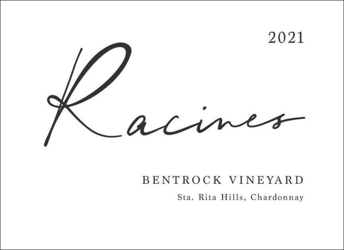 Racines Bentrock Vineyard Chardonnay 2021