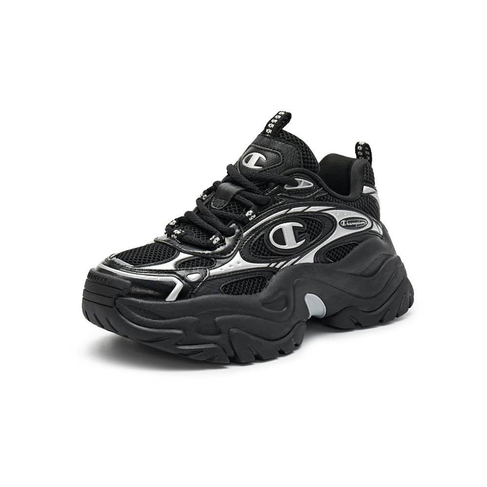 女款-Champ XXL galaxy星雲千層老爹鞋-太空黑（U4CFCCW05U1）