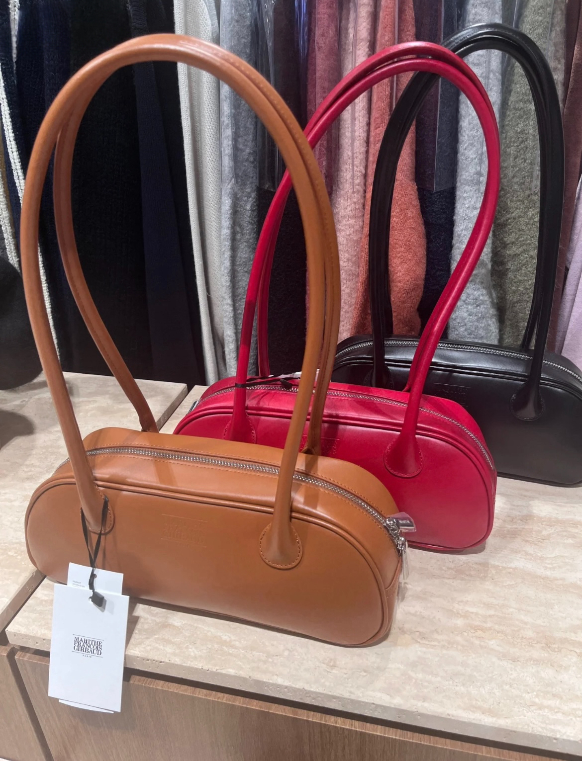 MARITHÉ FRANÇOIS GIRBAUD BOWLING BAG