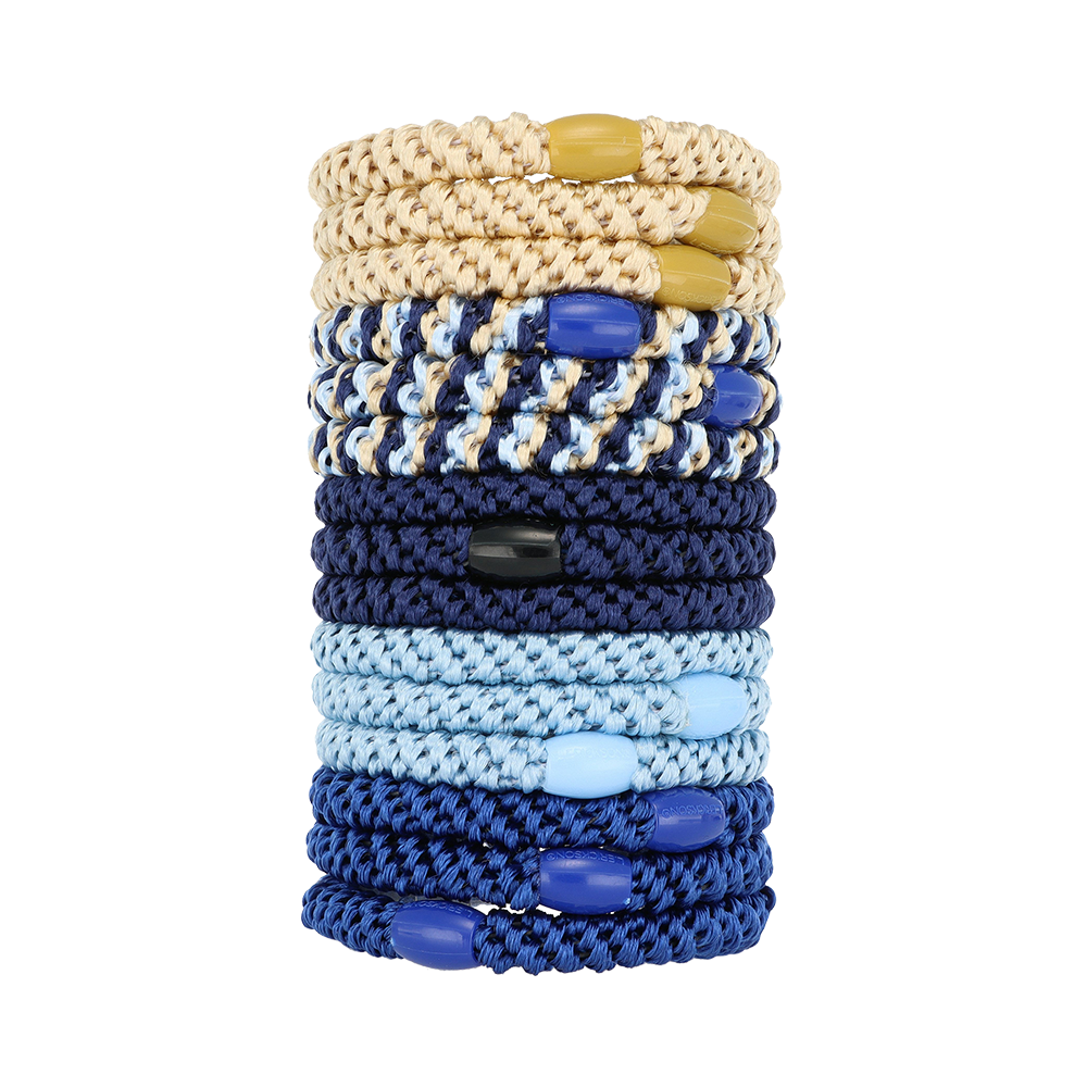 L. ERICKSON｜彈力髮圈桶-蔚藍星空