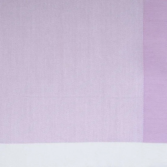 緞面邊框手巾＿薰衣草紫