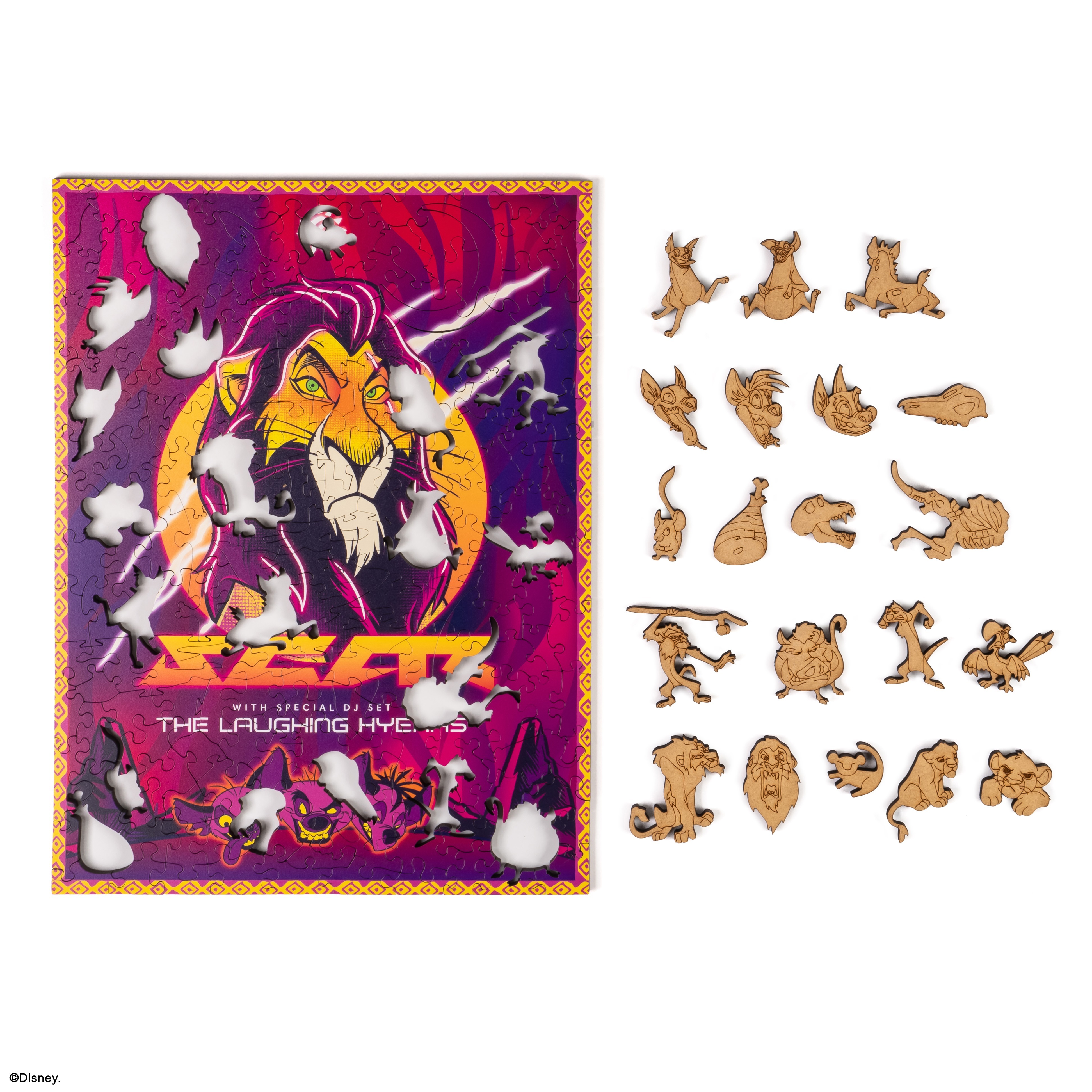 迪士尼反派海報系列-刀疤