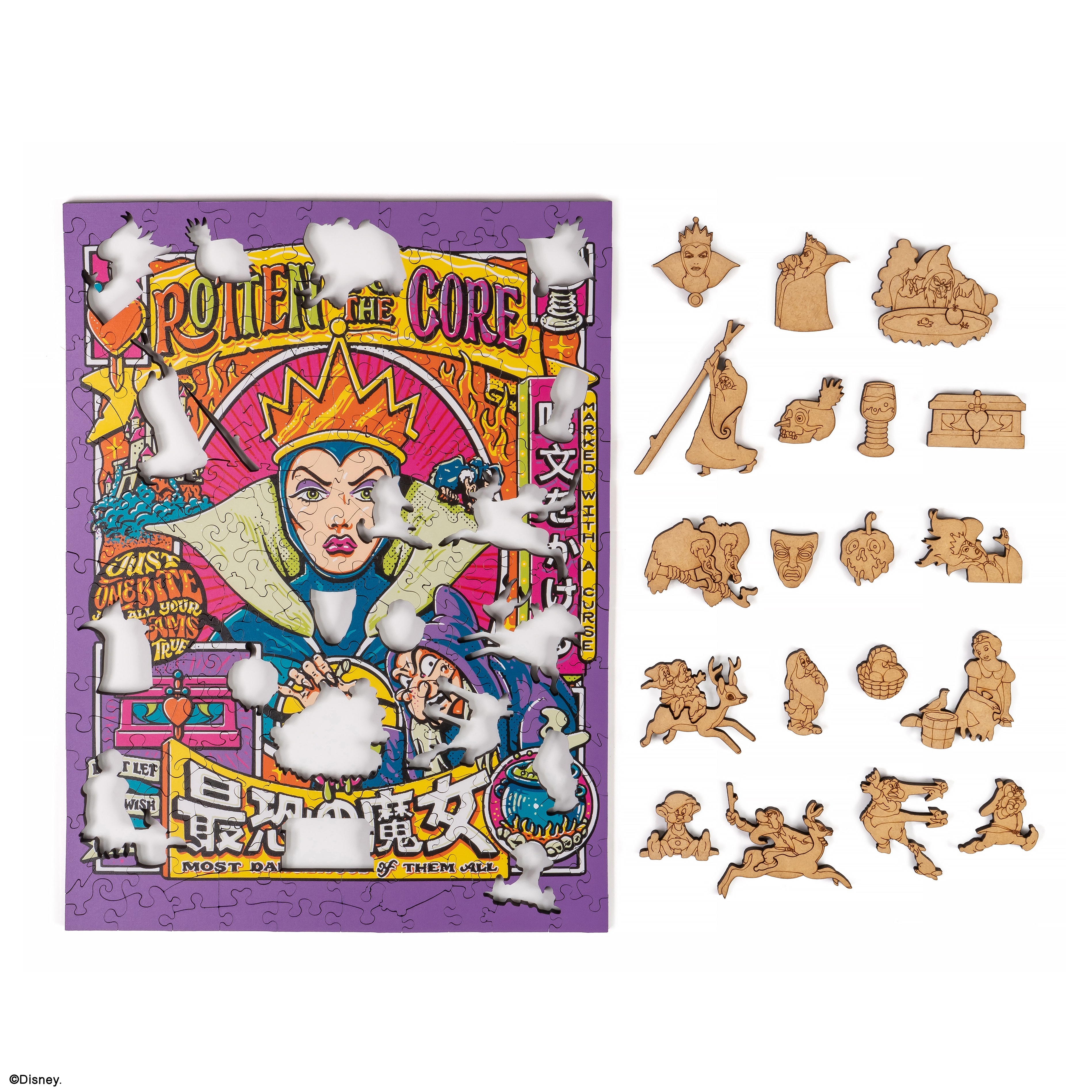 迪士尼反派海報系列-邪惡皇后