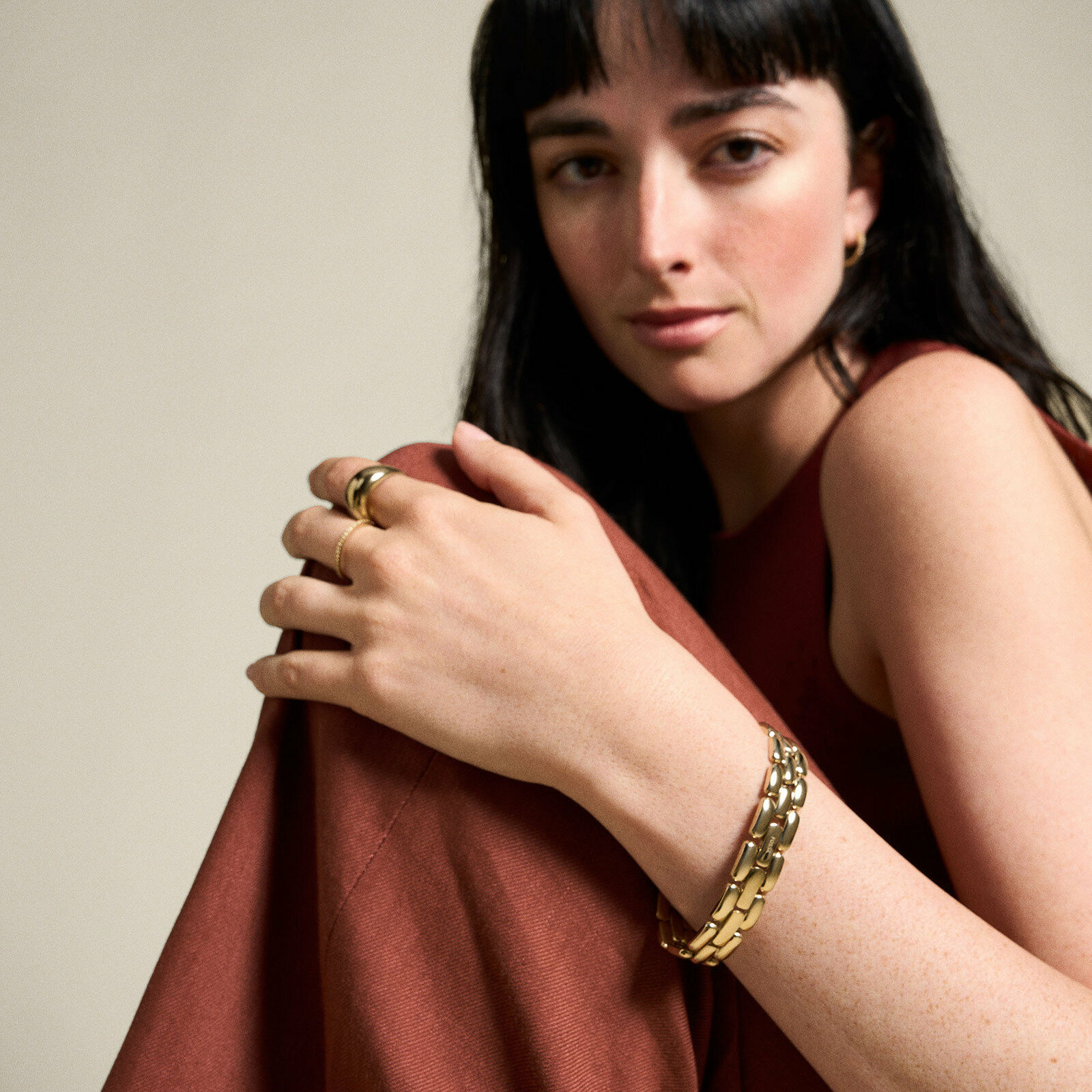 Arden 不鏽鋼錶帶手鏈 JF04784710