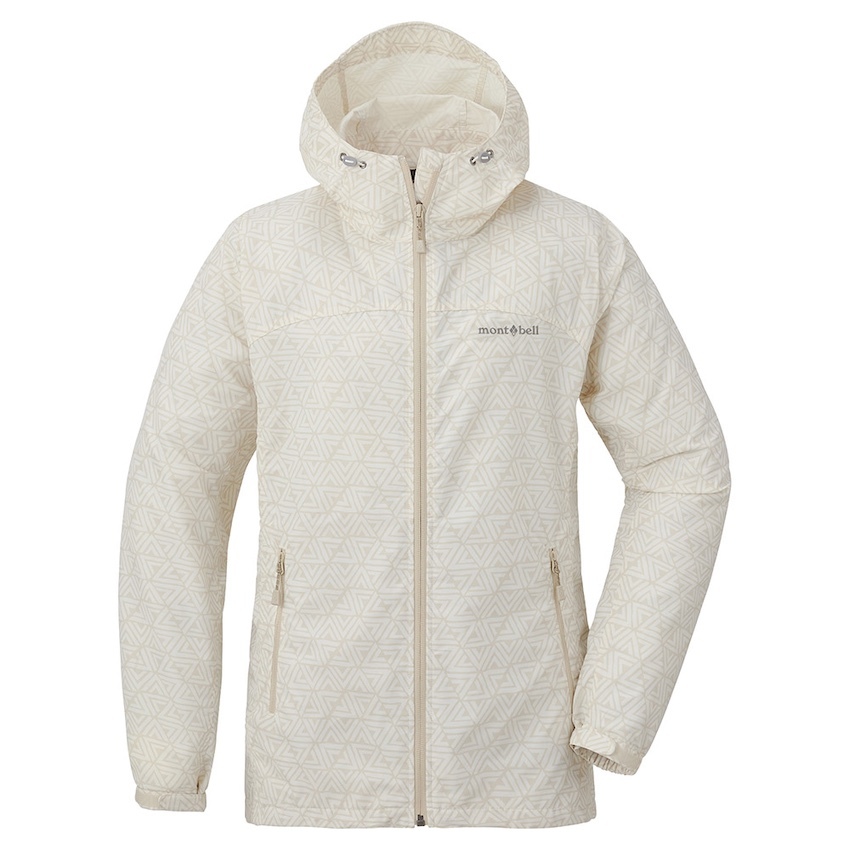 日本 Mont-Bell Wind Blast Print Hooded Jacket Men's 女裝外套