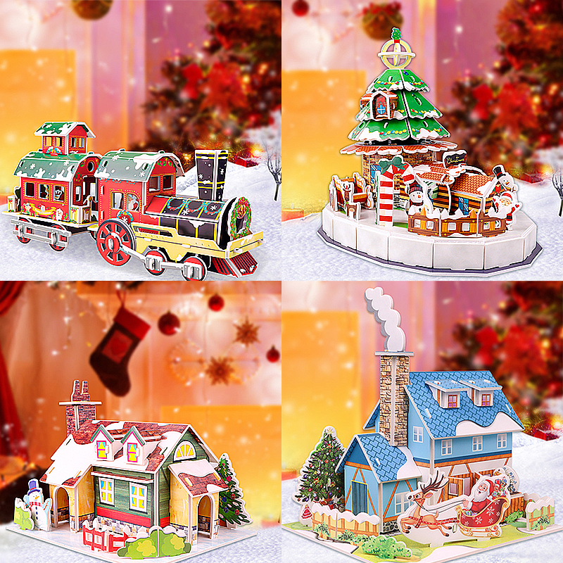 聖誕DIY立體拼圖 MC7818