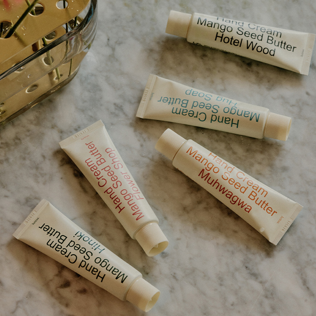 韓國hetras. 芒果籽保濕香氛護手霜