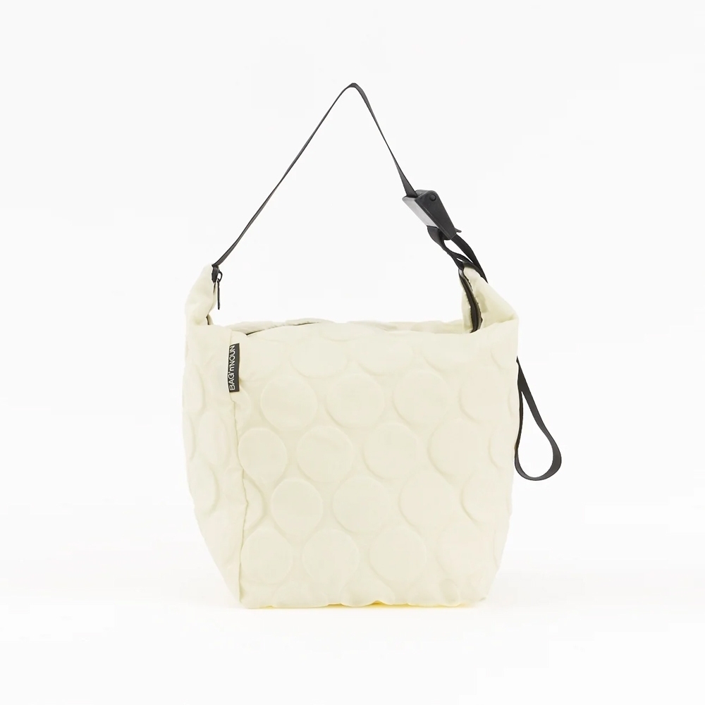 Bag'n'Noun 圓點包 M號 - 白 (70020963WHITE)