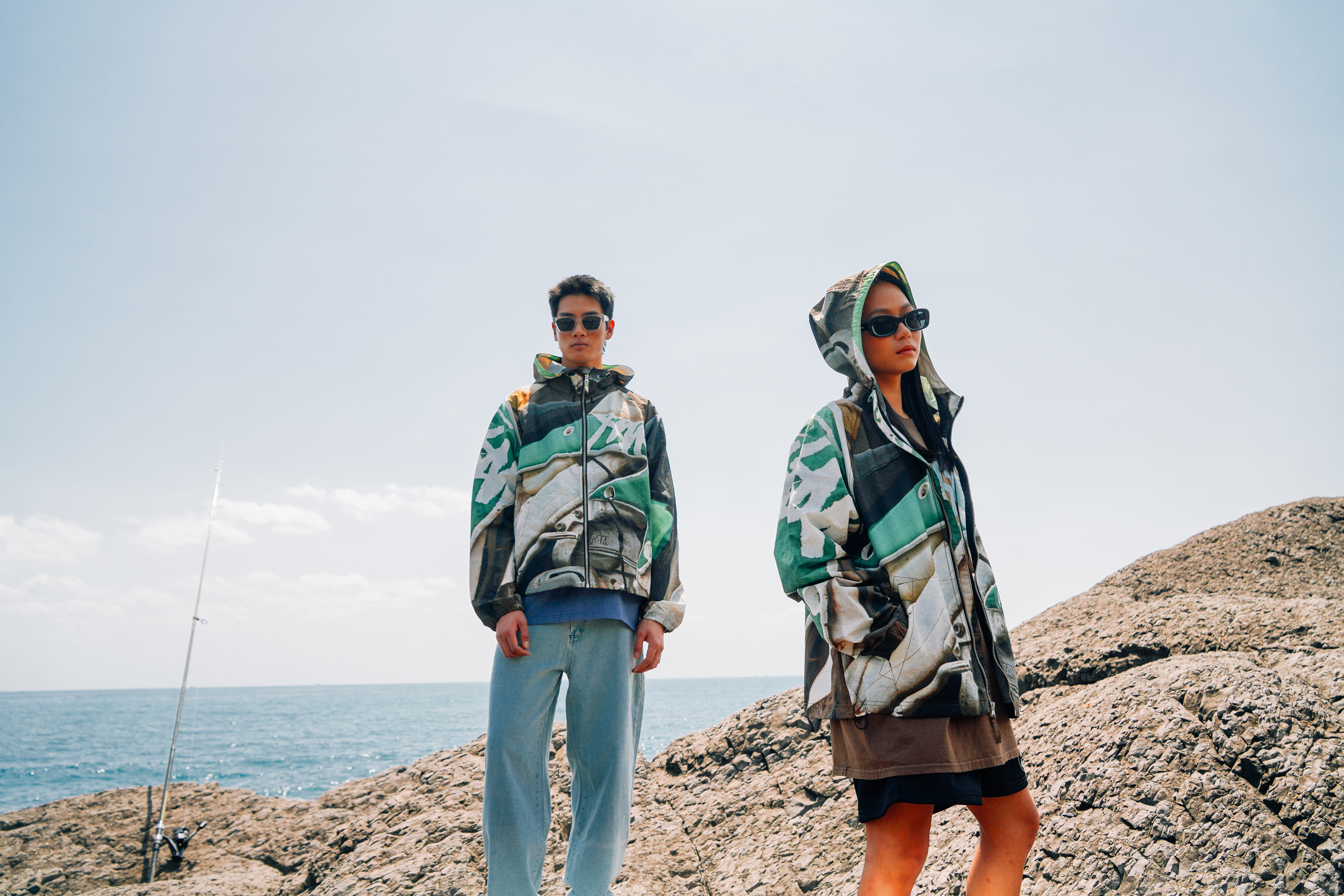 Stussy Beach Shell Baja Print 