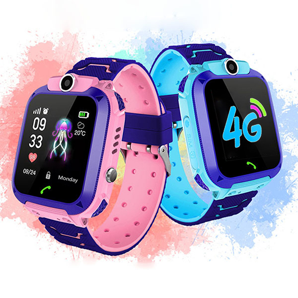 日本TSK SQ12防水兒童智能觸摸電話手錶 LBS基站定位遠程影相  (P2518)