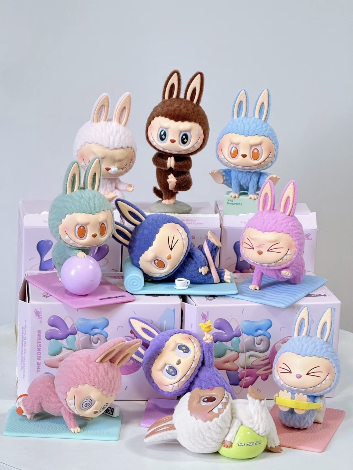 POP MART THE MONSTERS 慵懶瑜珈 玩偶盲盒 現貨