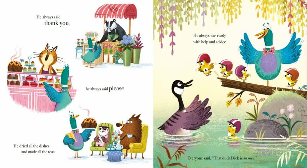 Dick the Delightful Duck ( Paperback )