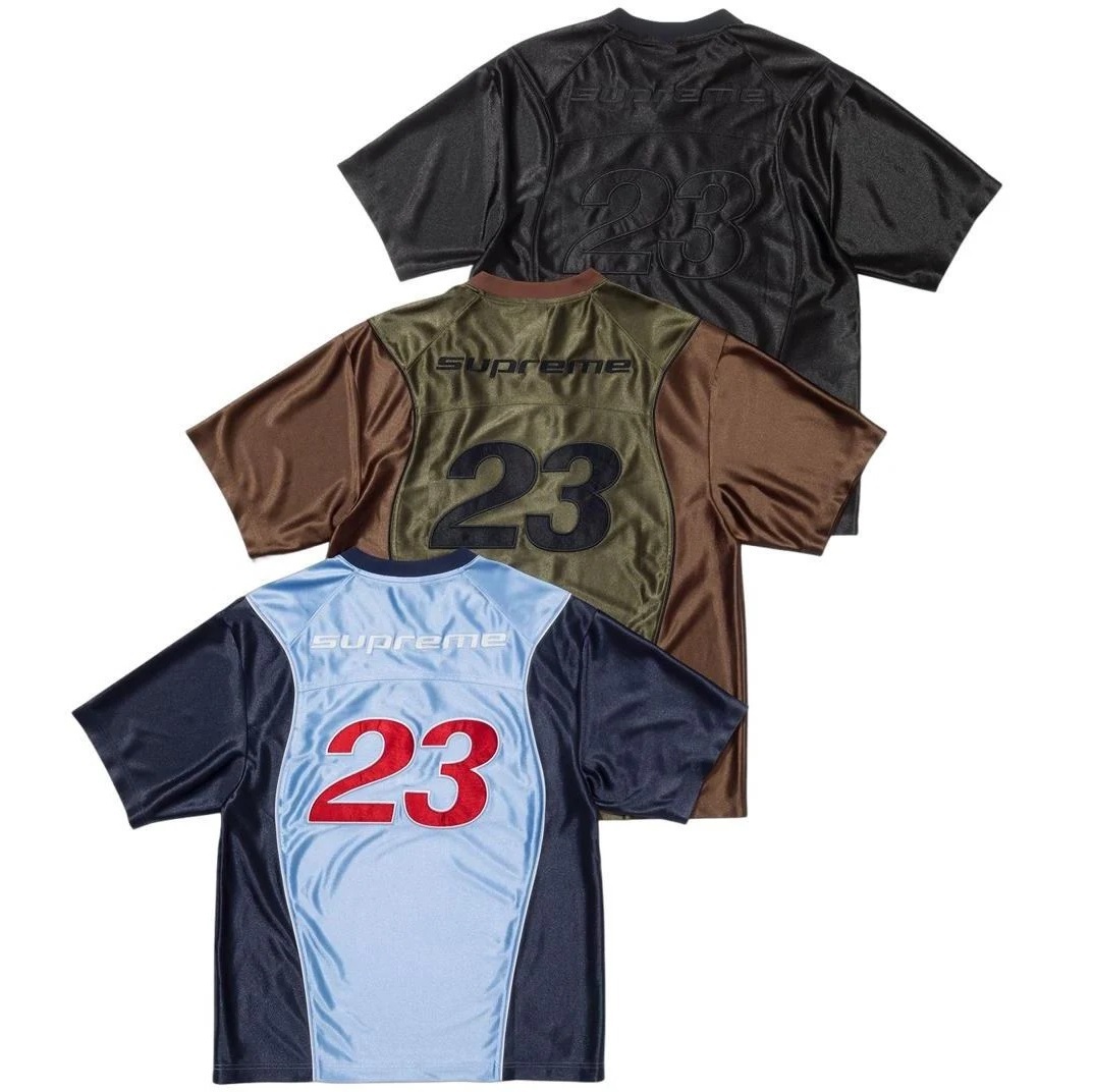 ★24AW WEEK7★Supreme Jordan Biggie S/S Top Supreme Jordan Biggie S S Top Black Men's - FW24 - US