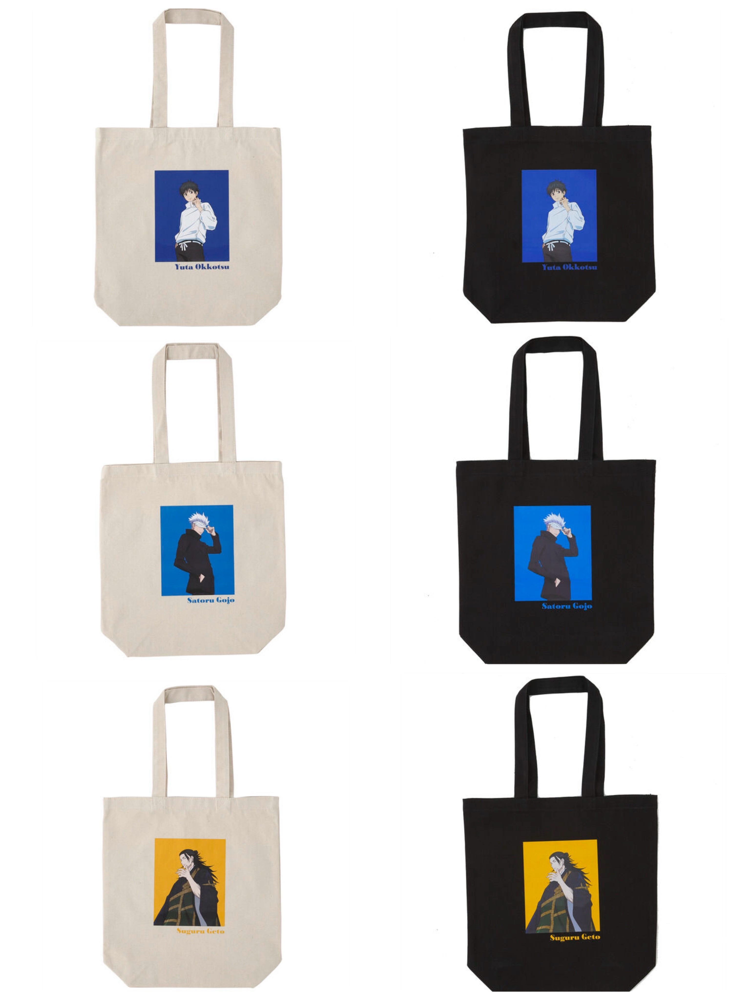 218244 Pbandai 預訂 2024/12月 劇場版 呪術廻戦 0　トートバッグ【描き下ろし】（全6種）