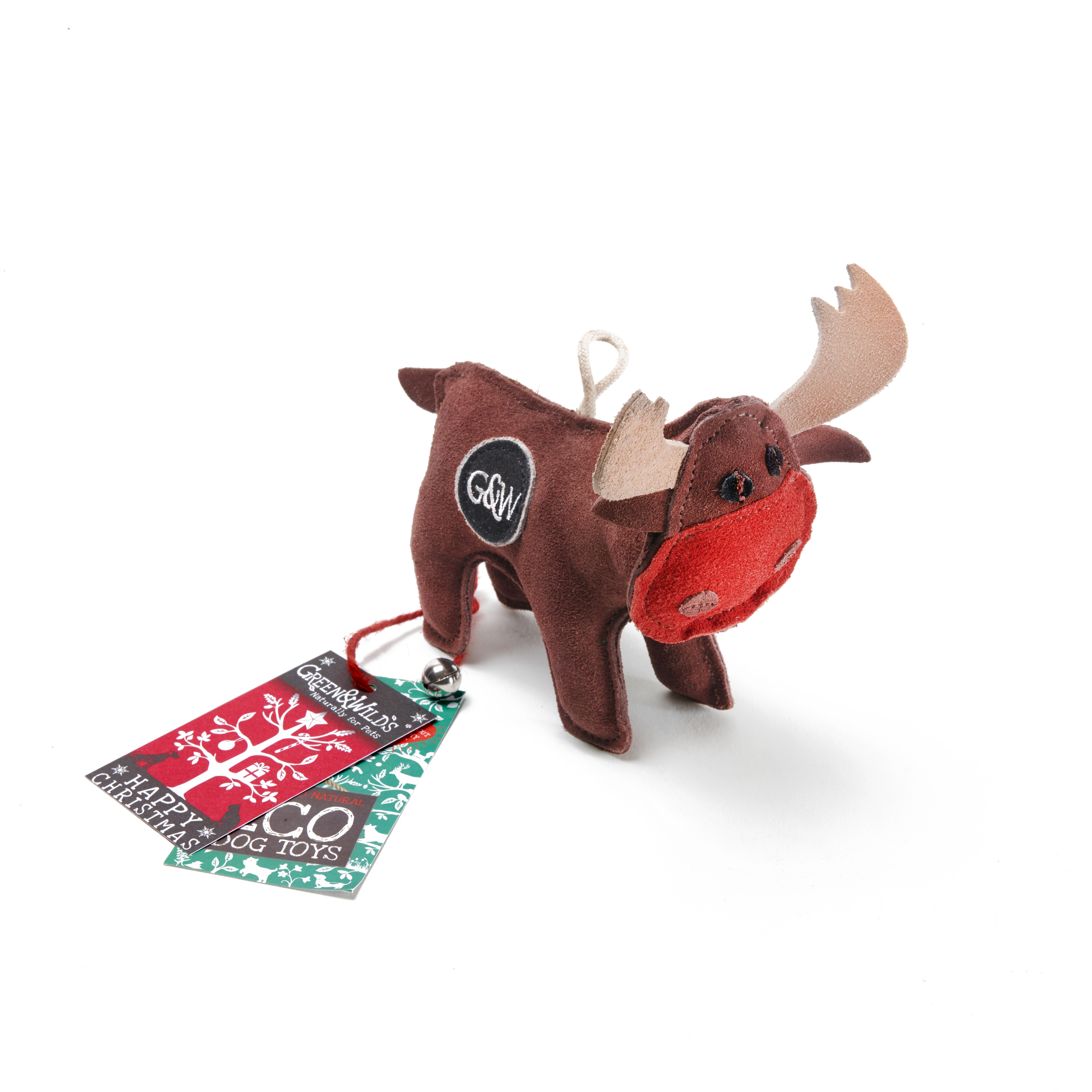 GREEN & WILDS- 天然黃麻製犬用啃咬玩具 - 聖誕馴鹿