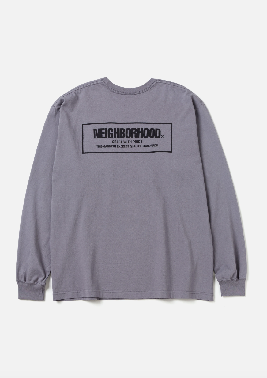 2024AW NEIGHBORHOOD NH . TEE LS-1 背後 框框 長T 現貨