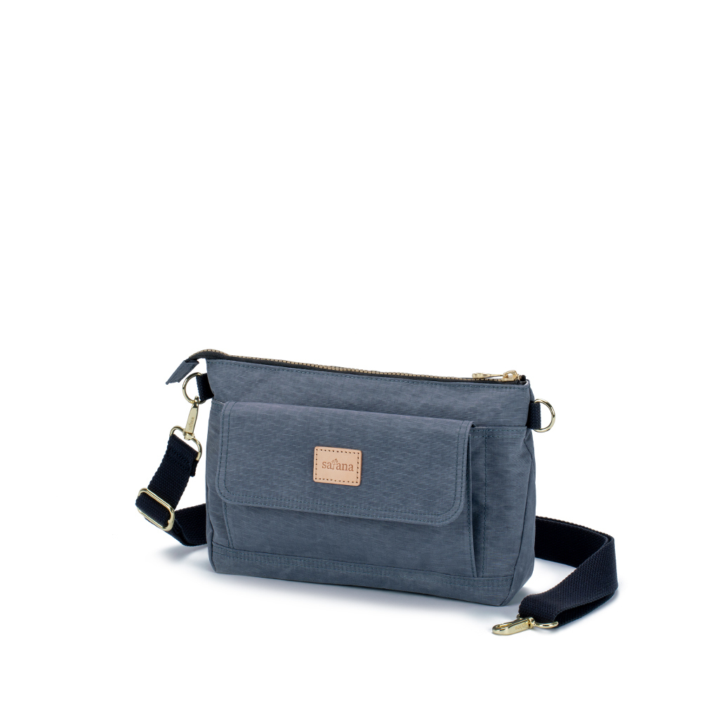 Soldier 趣淘樂遊斜背包-靜謐灰