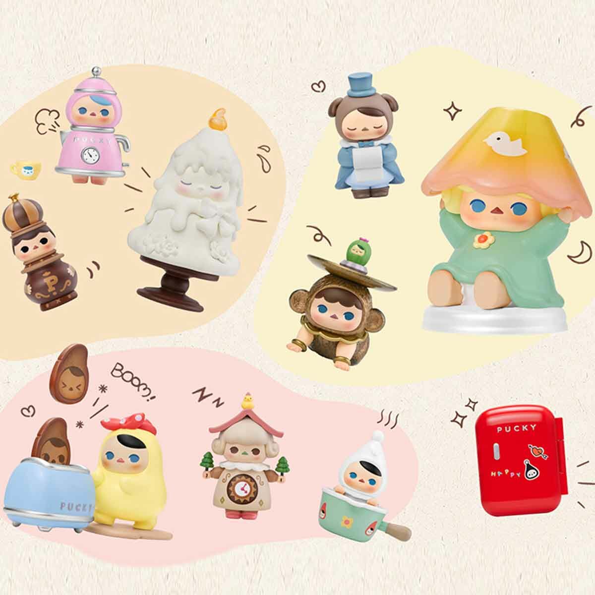 POPMART POP MART 泡泡瑪特 PUCKY 精靈宅家時光系列 手辦 盲盒 公仔 玩具