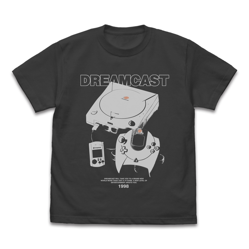 Cospa 1015 ドリームキャスト ゲームコンソール Tシャツ [ドリームキャスト] SUMI