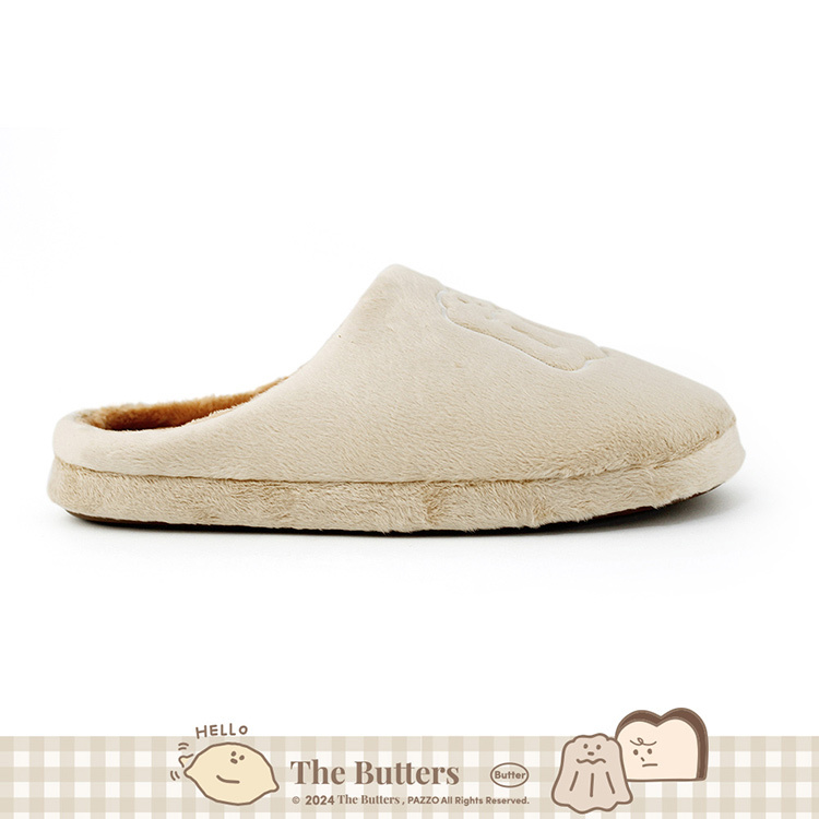 Paidal x The Butters奶油家族 可露露毛絨室內拖鞋