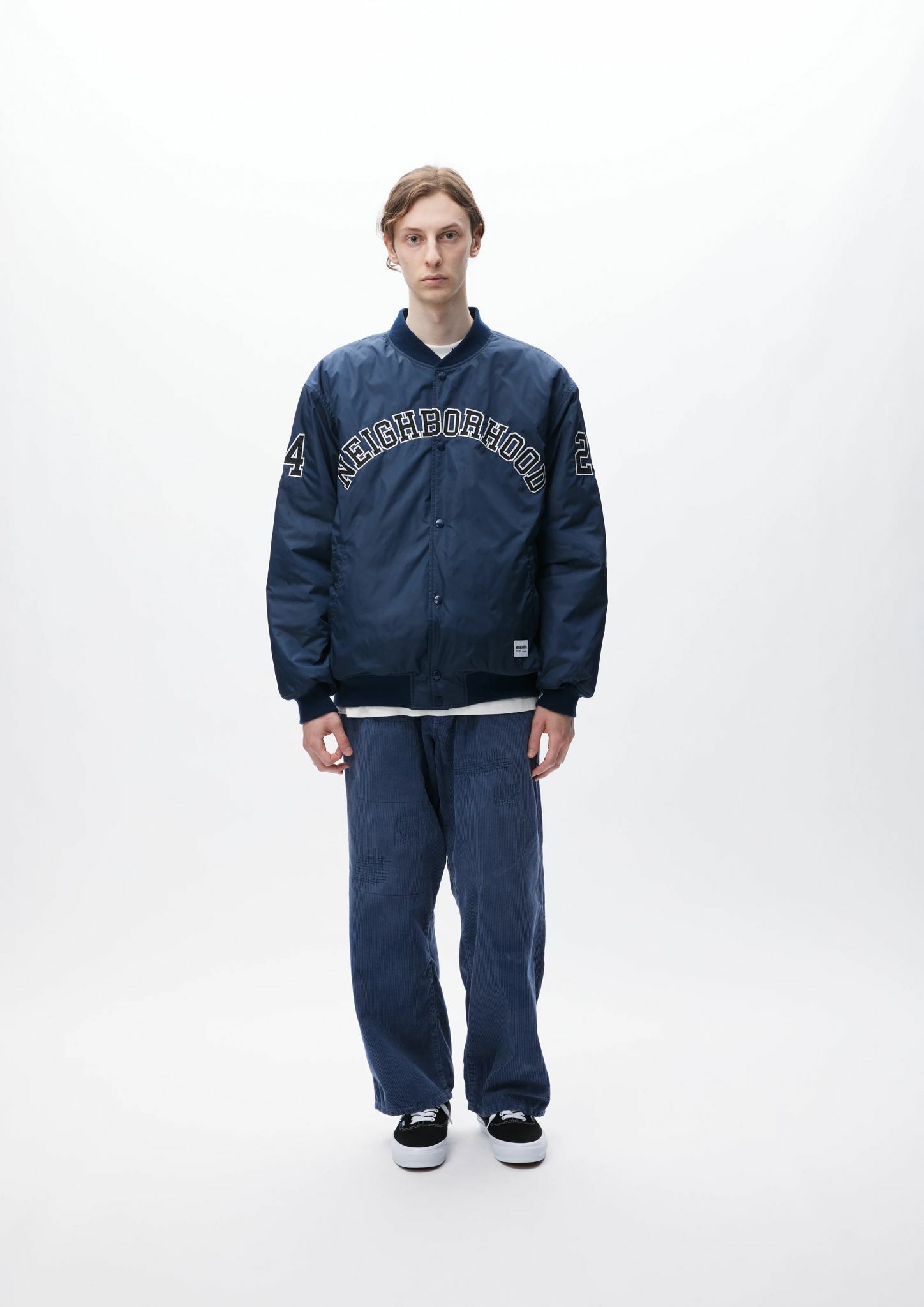 NEIGHBORHOOD BASEBALL JACKET 242TSNH-JKM04 NEIGHBORHOOD BASEBALL JACKET 242TSNH-JKM04