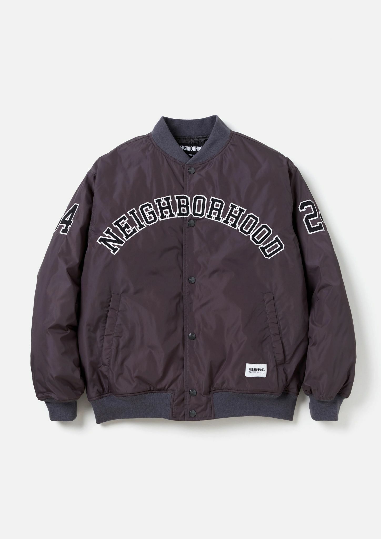 NEIGHBORHOOD BASEBALL JACKET 242TSNH-JKM04