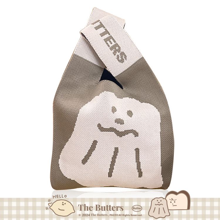 Paidal x The Butters奶油家族 可露露針織包(獨家贈品，不另販售)