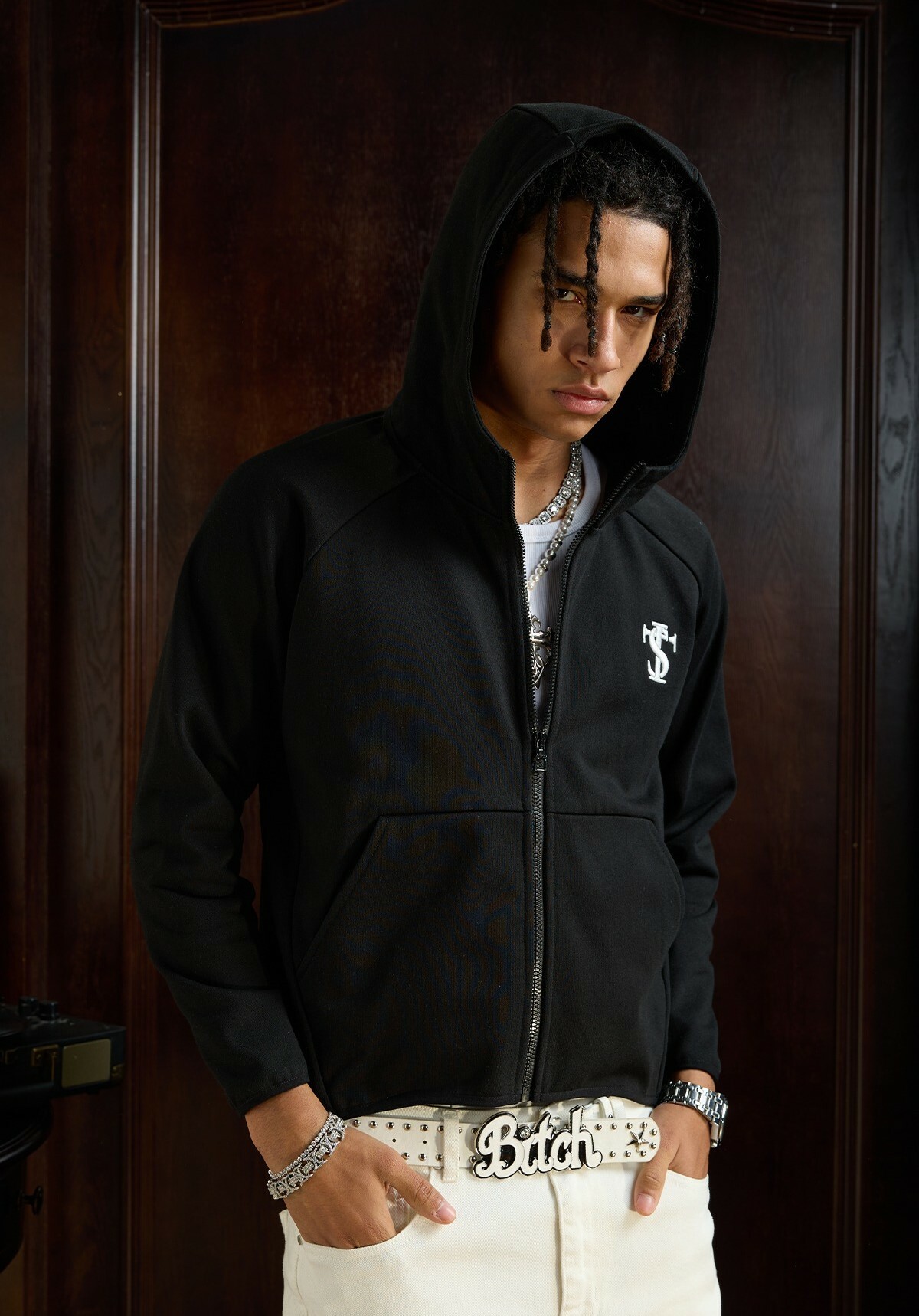 STK SmallTownKid 風行者 基礎  開襟連帽外套