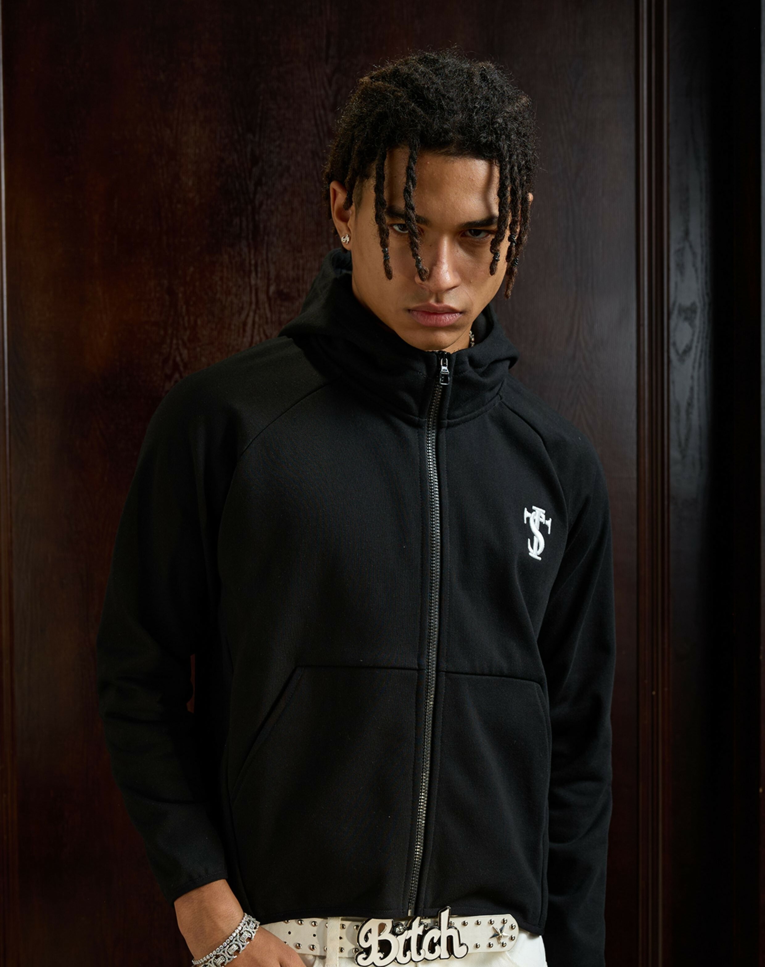 STK SmallTownKid 風行者 基礎  開襟連帽外套