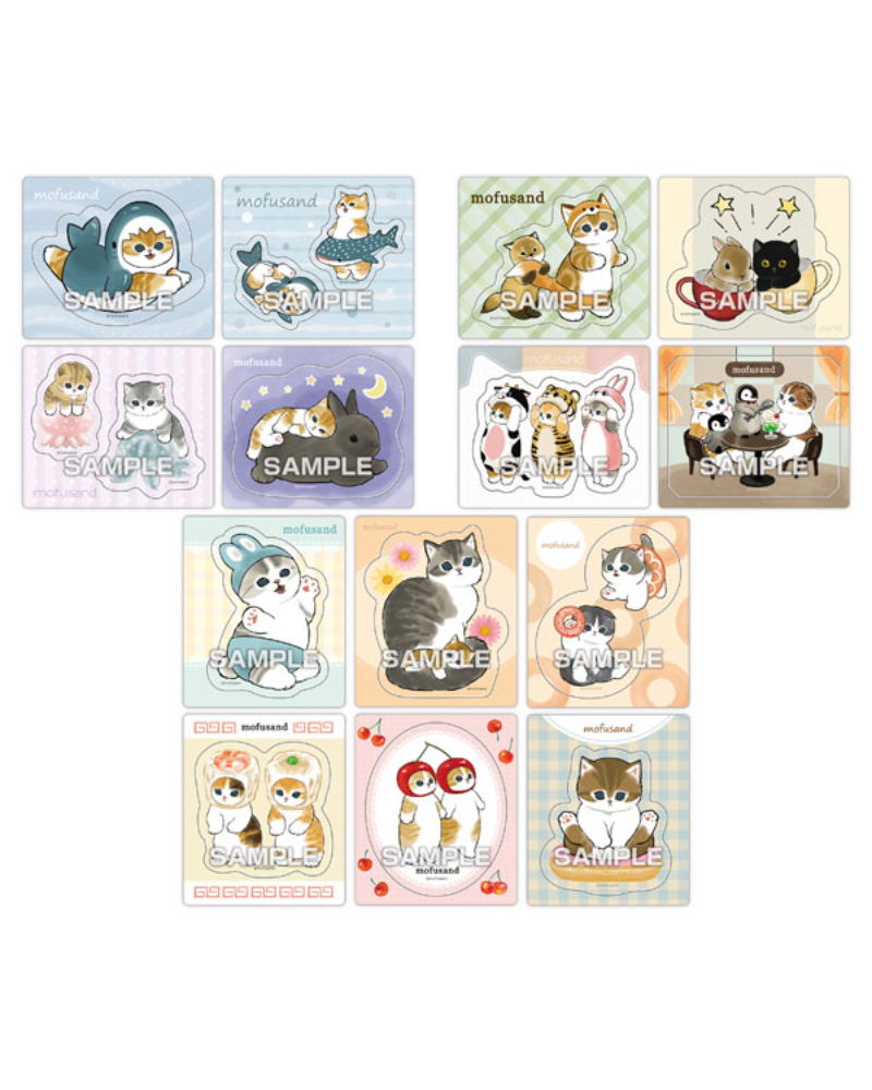 mofusand 磁石貼 食玩 盲抽