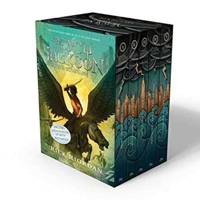 Percy Jackson and the Olympians Paperback Boxed Set 5 books Edition: US