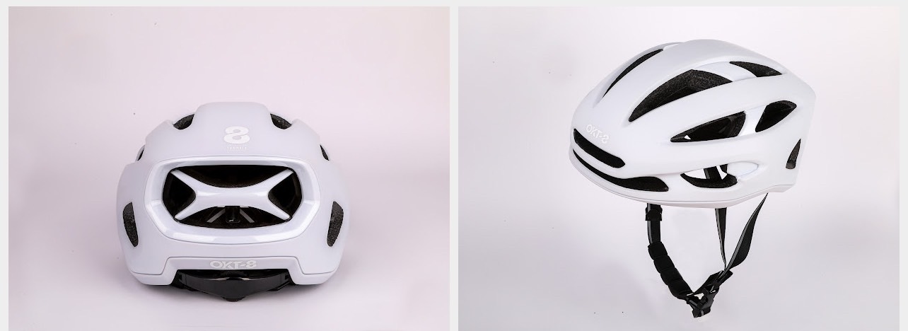 OCTO Tunnel OKT-8 自行車空力帽/消光白