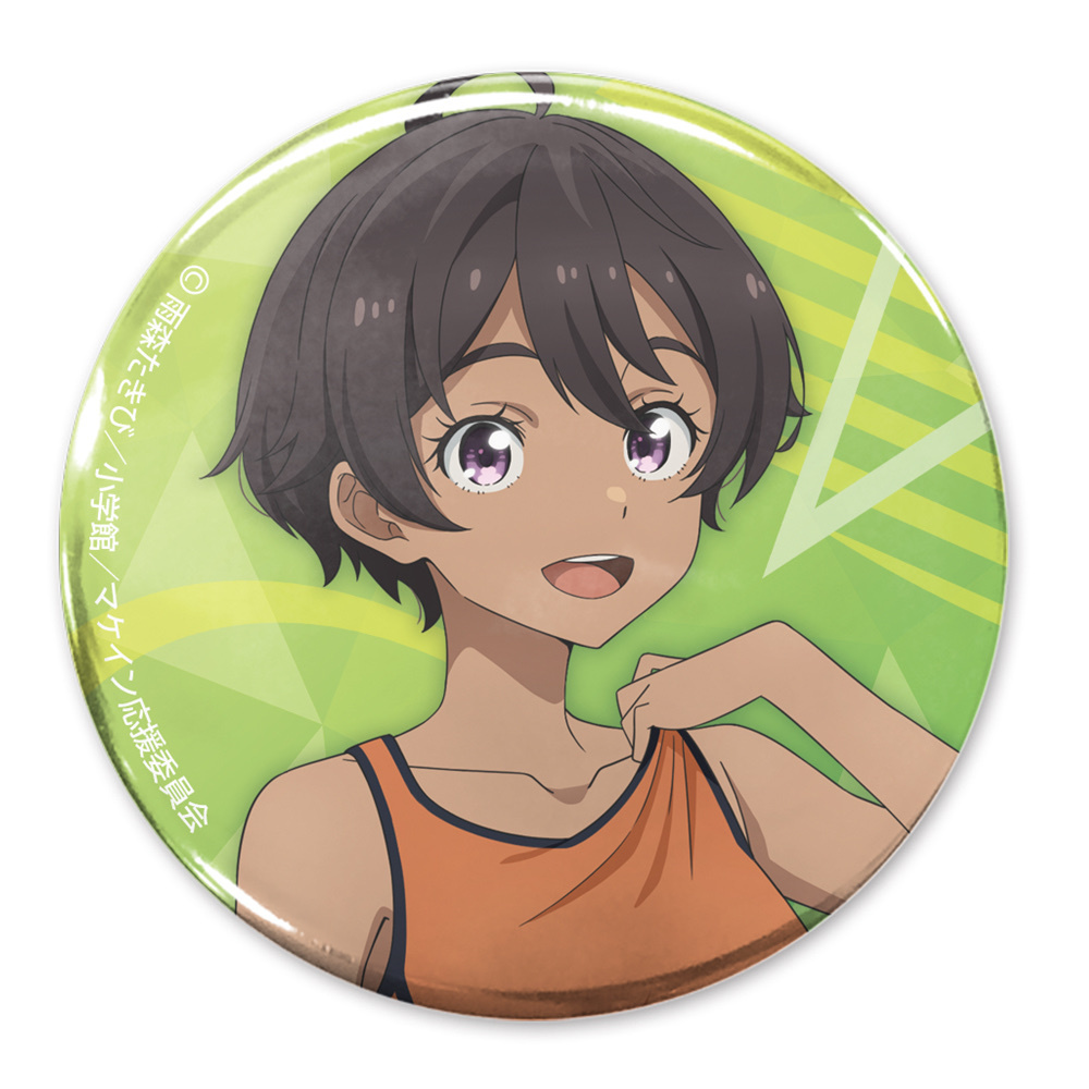 Cospa 1015 描き下ろし 焼塩檸檬 65mm缶バッジ ランニングウェアVer. [負けヒロインが多すぎる！]