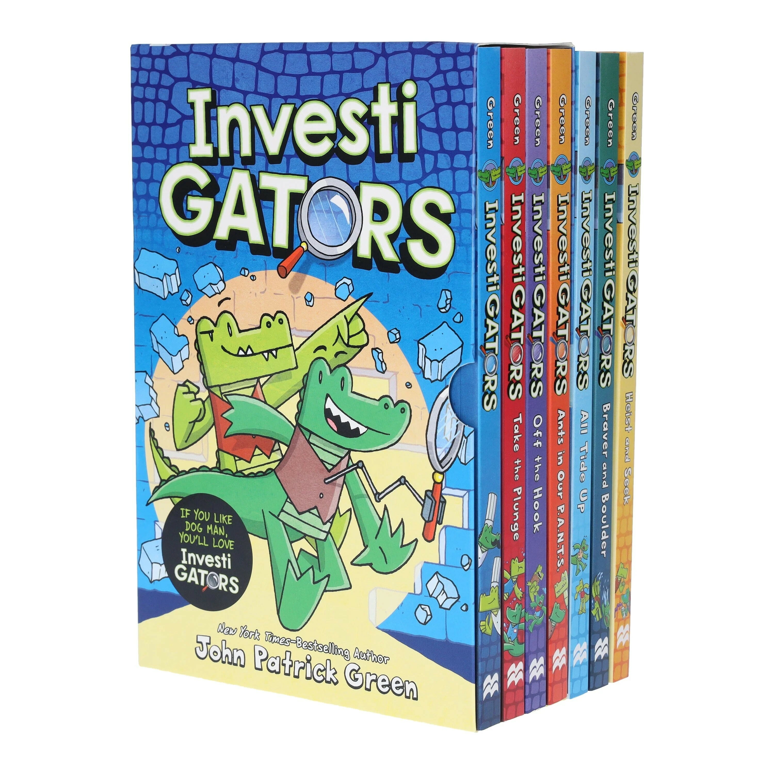 InvestiGators Boxed Set: InvestiGators, Take the Plunge,  Off the Hook ,Ants in our PANTS and  Braver and Boulder  (7  books Collection) (HardBack)