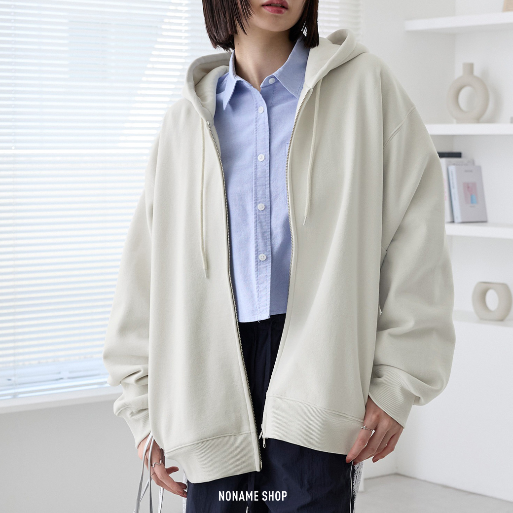 MONO-MART 日系品牌 雙拉鍊 寬鬆 重磅 棉質 外套 四色 (男/女款)