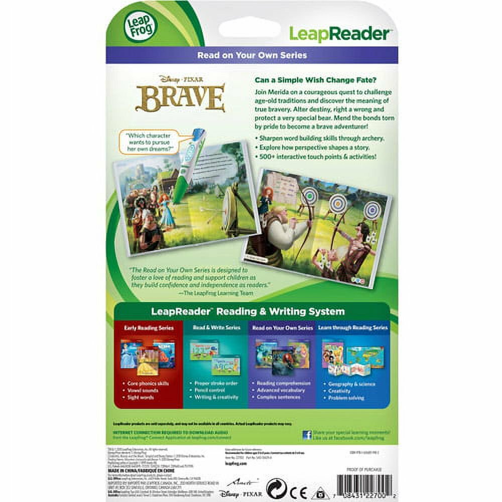 LeapFrog LeapReader Book: Disney x Pixar Brave (works with Tag) by LeapFrog [Toys & Games]